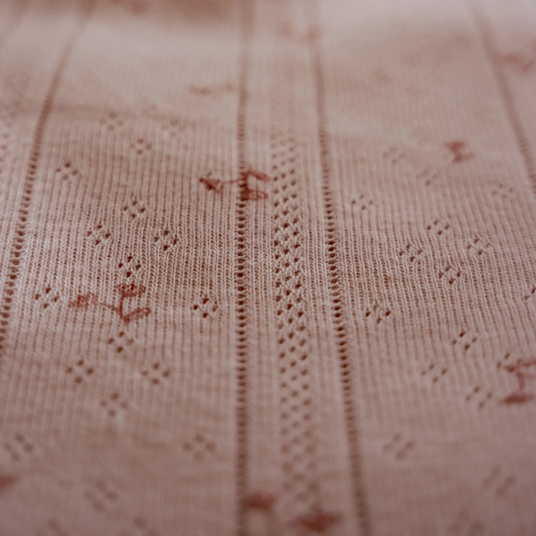 Little Dutch Crib blanket - Pink - Essentials Discount