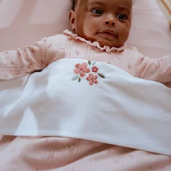 Little Dutch Crib blanket - Pink - Essentials Discount