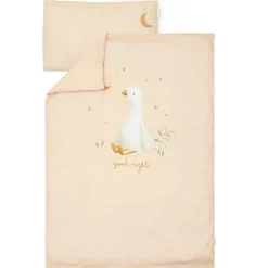 Little Dutch Crib duvet cover - Beige - Newborn Naturals - Little Goose Sale