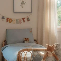 Little Dutch Crib Duvet Cover - Blue - Forest Friends Discount
