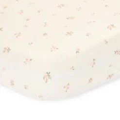 Little Dutch Crib fitted sheet - White - Fairy Garden - Fairy Blossom Hot