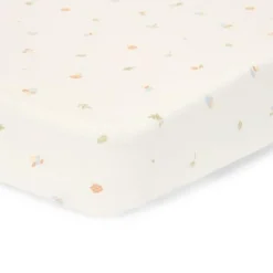 Little Dutch Crib fitted sheet - White - Forest Friends - Forest Treasures Hot