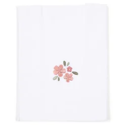 Little Dutch Crib Sheet - White - Fairy Garden - Fairy Flowers Best