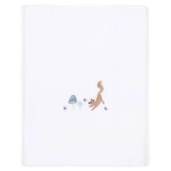 Little Dutch Crib sheet - White - Forest Friends New