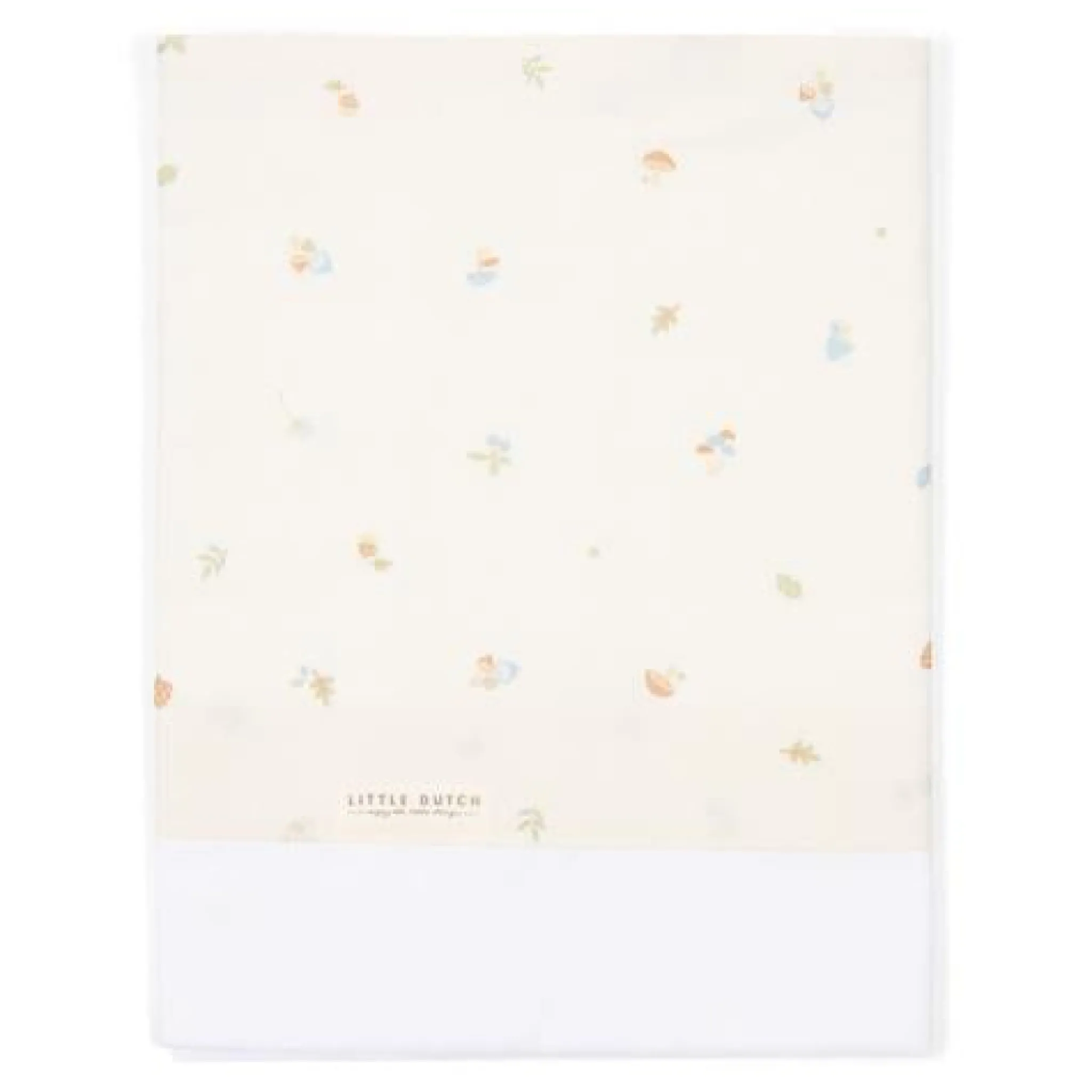 Little Dutch Crib Sheet - White - Forest Friends - Forest Treasures Sale
