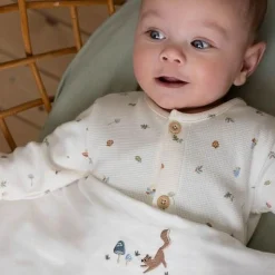 Little Dutch Crib sheet - White - Forest Friends