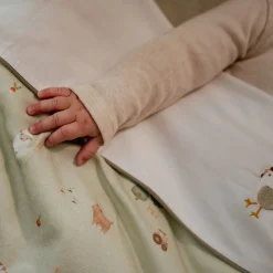 Little Dutch Crib sheet - White - Little Farm - Little Goose Best
