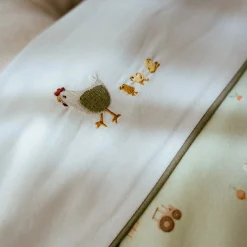 Little Dutch Crib sheet - White - Little Farm - Little Goose Best