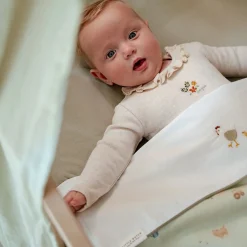 Little Dutch Crib sheet - White - Little Farm - Little Goose Best