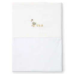 Little Dutch Crib sheet - White - Little Farm - Little Goose Best