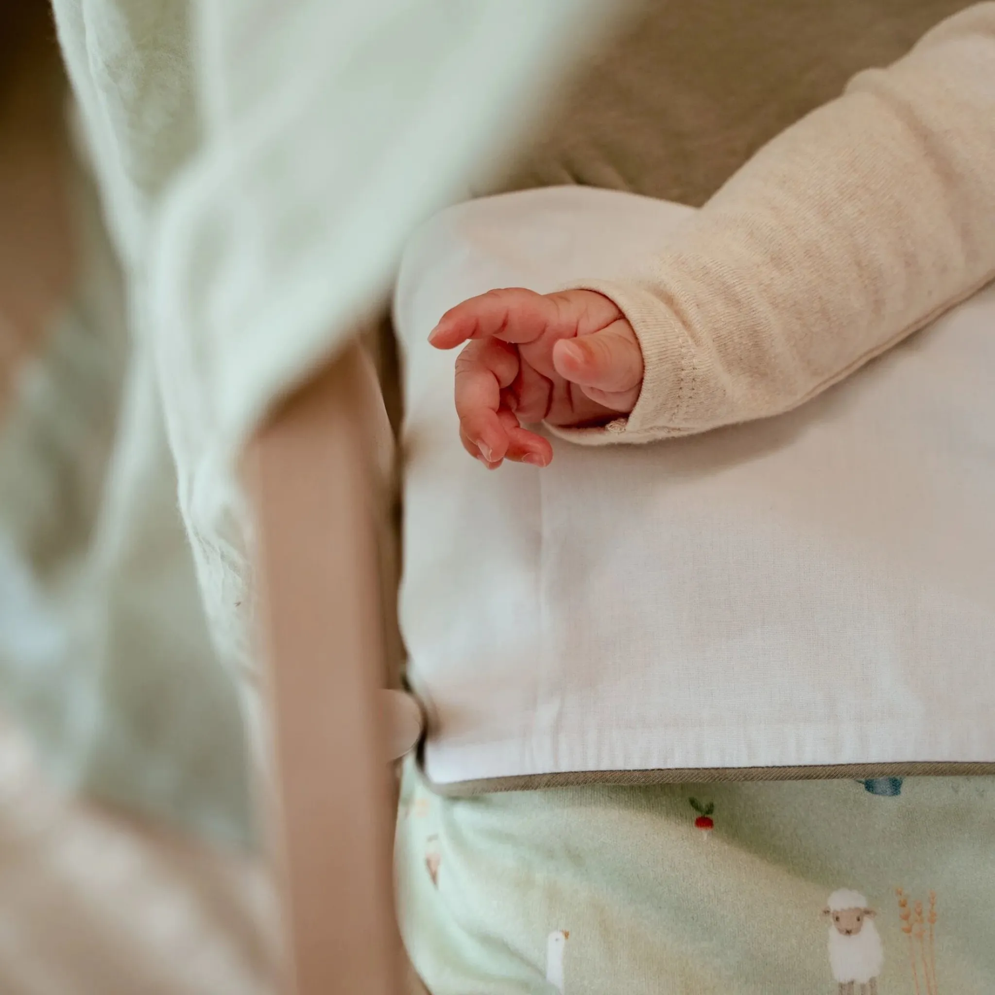 Little Dutch Crib sheet - White - Little Farm - Little Goose Best