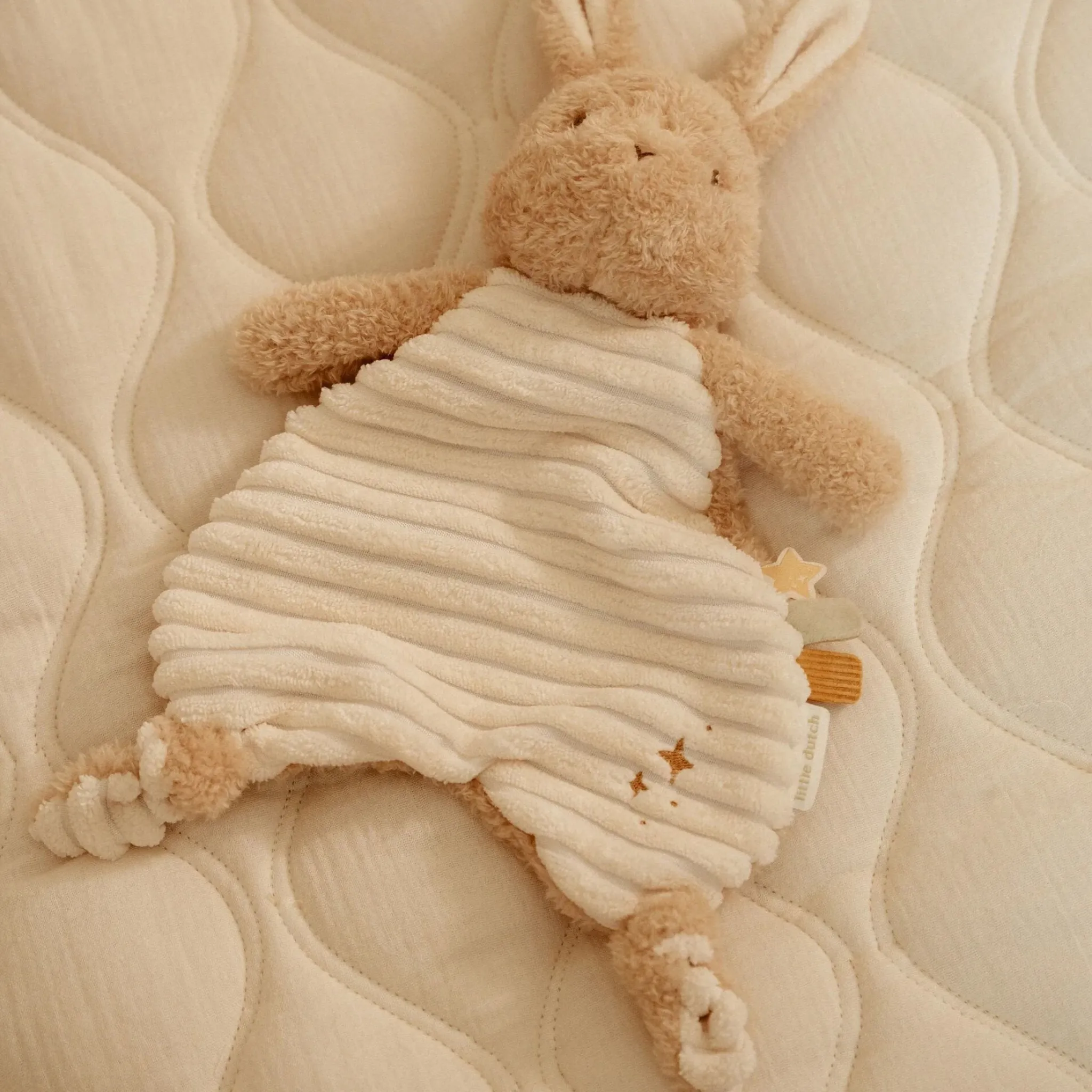 Little Dutch Cuddle cloth - Beige - Newborn Naturals Clearance