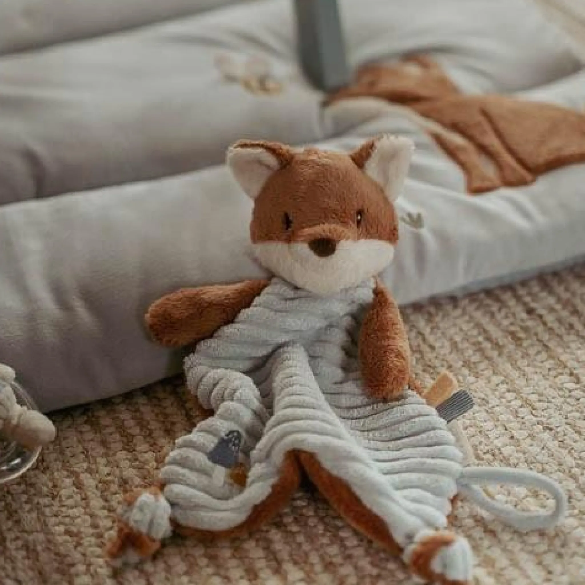 Little Dutch Cuddle cloth cuddle Fox - Forest Friends - Blue - Forest Friends Online