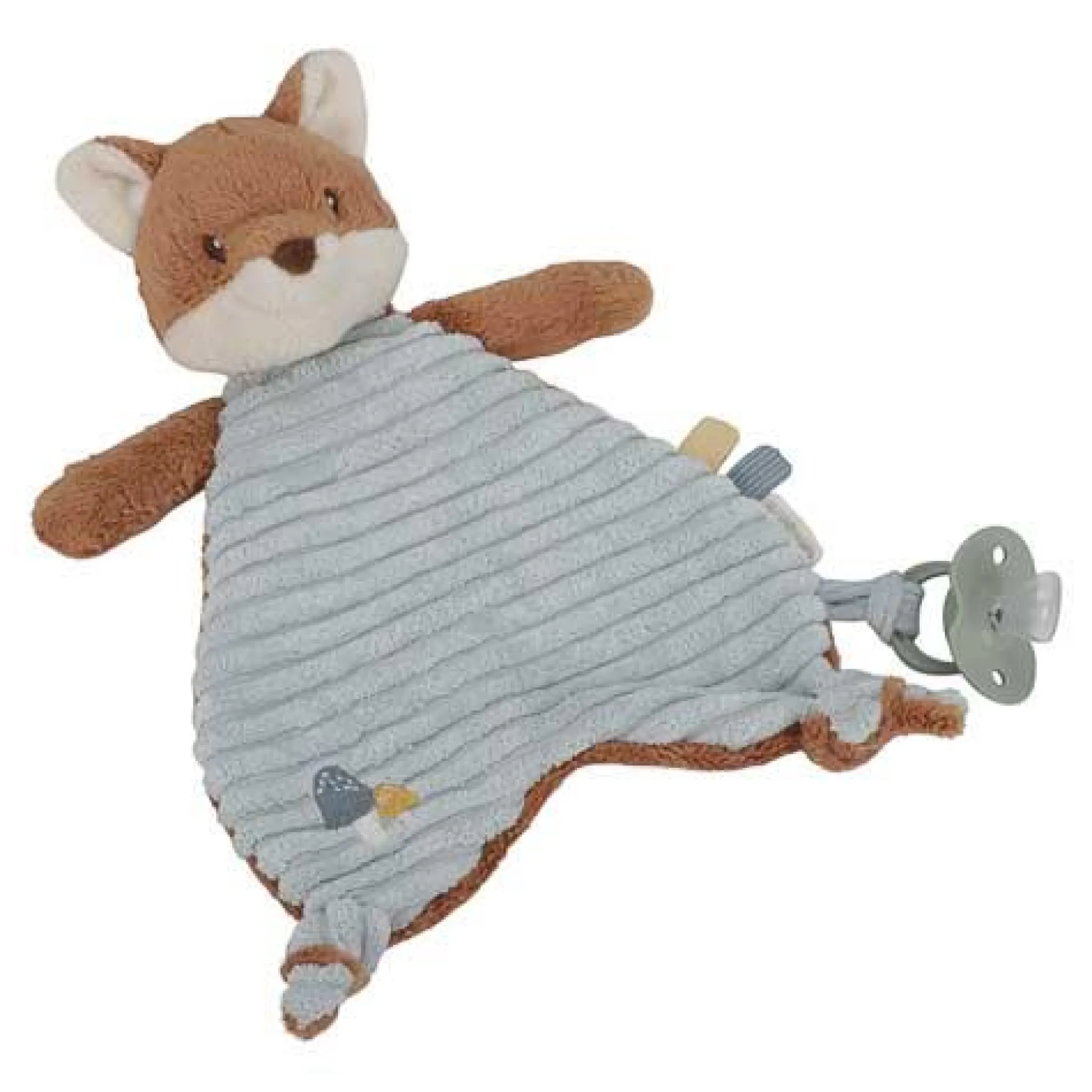 Little Dutch Cuddle cloth cuddle Fox - Forest Friends - Blue - Forest Friends Online