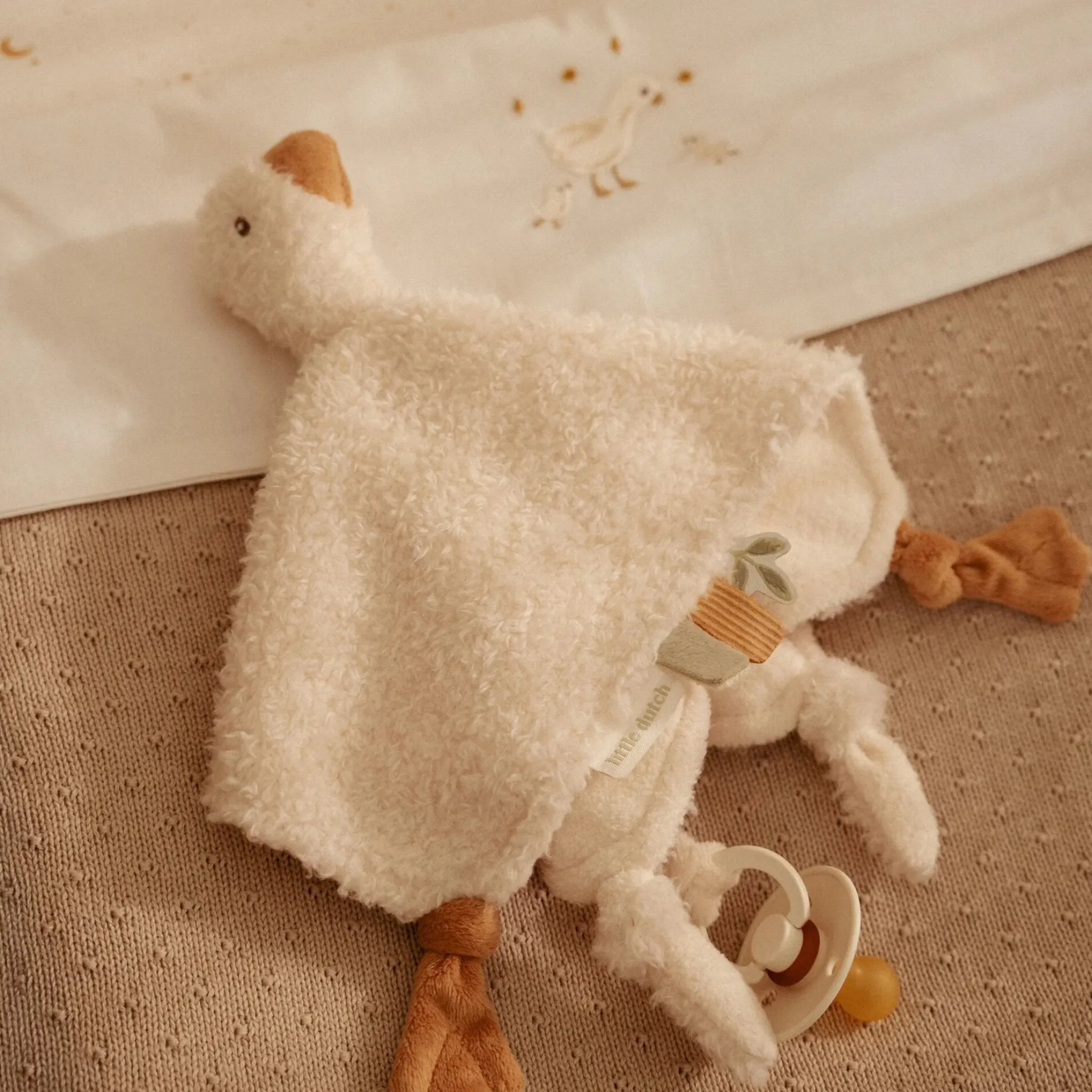 Little Dutch Cuddle cloth - White - Little Goose Hot