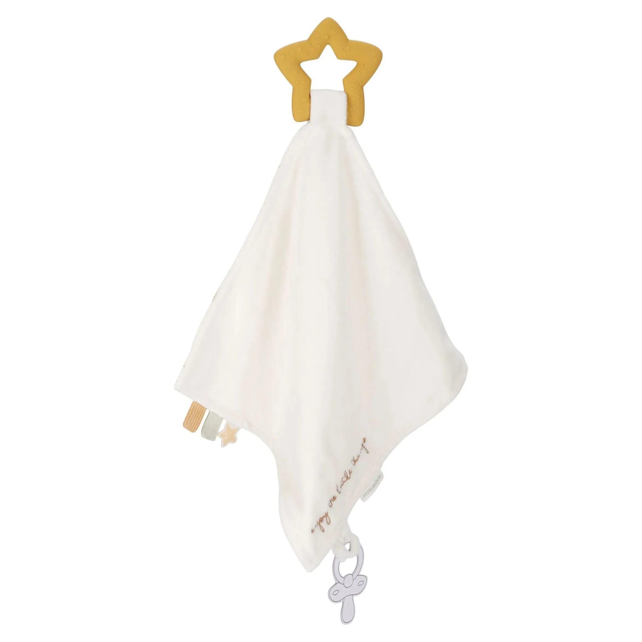 Little Dutch Cuddle cloth with teething ring - Newborn Naturals Outlet