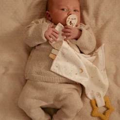 Little Dutch Cuddle cloth with teething ring - Newborn Naturals Outlet