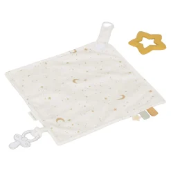 Little Dutch Cuddle cloth with teething ring - Newborn Naturals Outlet