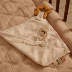 Little Dutch Cuddle cloth with teething ring - Newborn Naturals Outlet