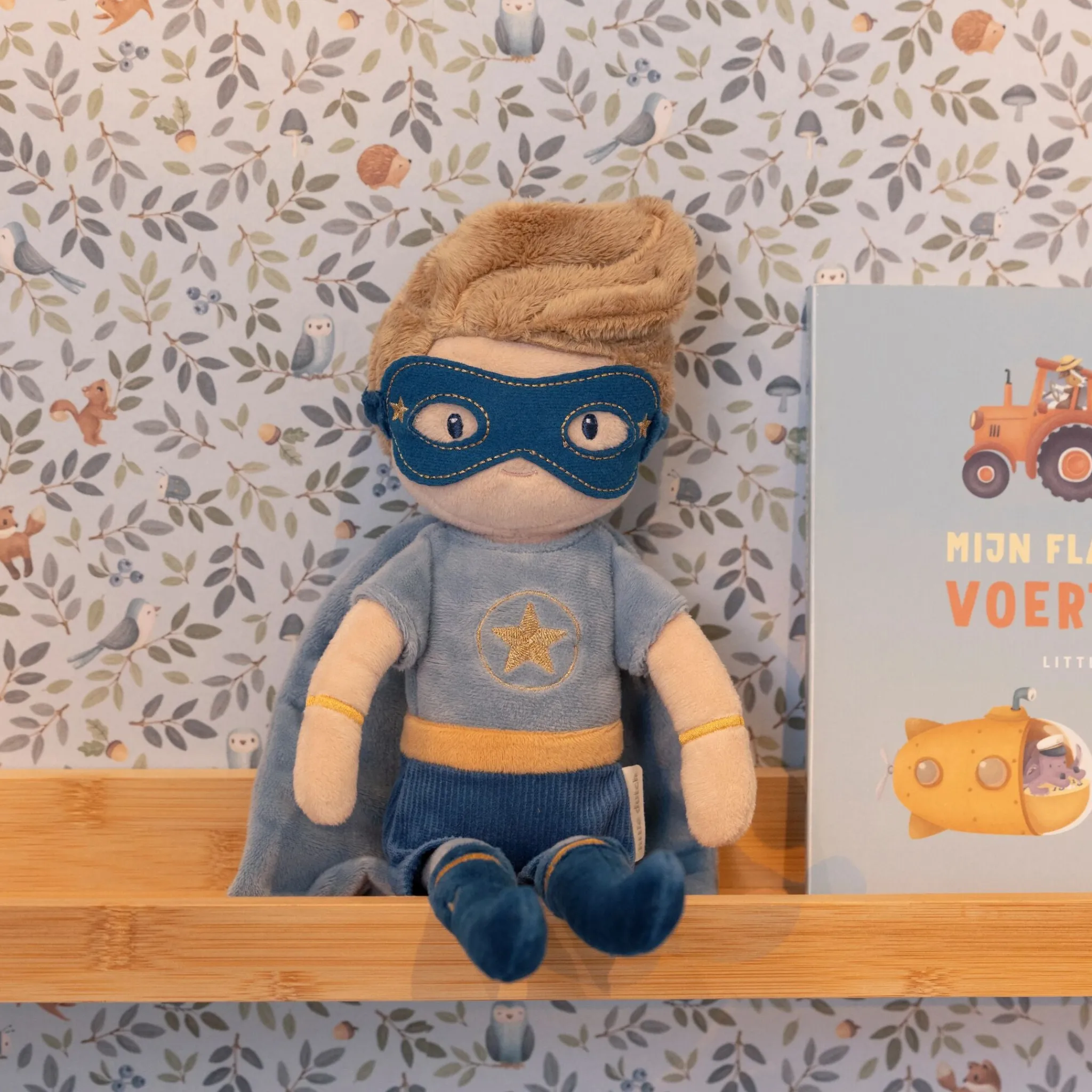 Little Dutch Cuddle Doll Superhero Jim - 35 cm Discount
