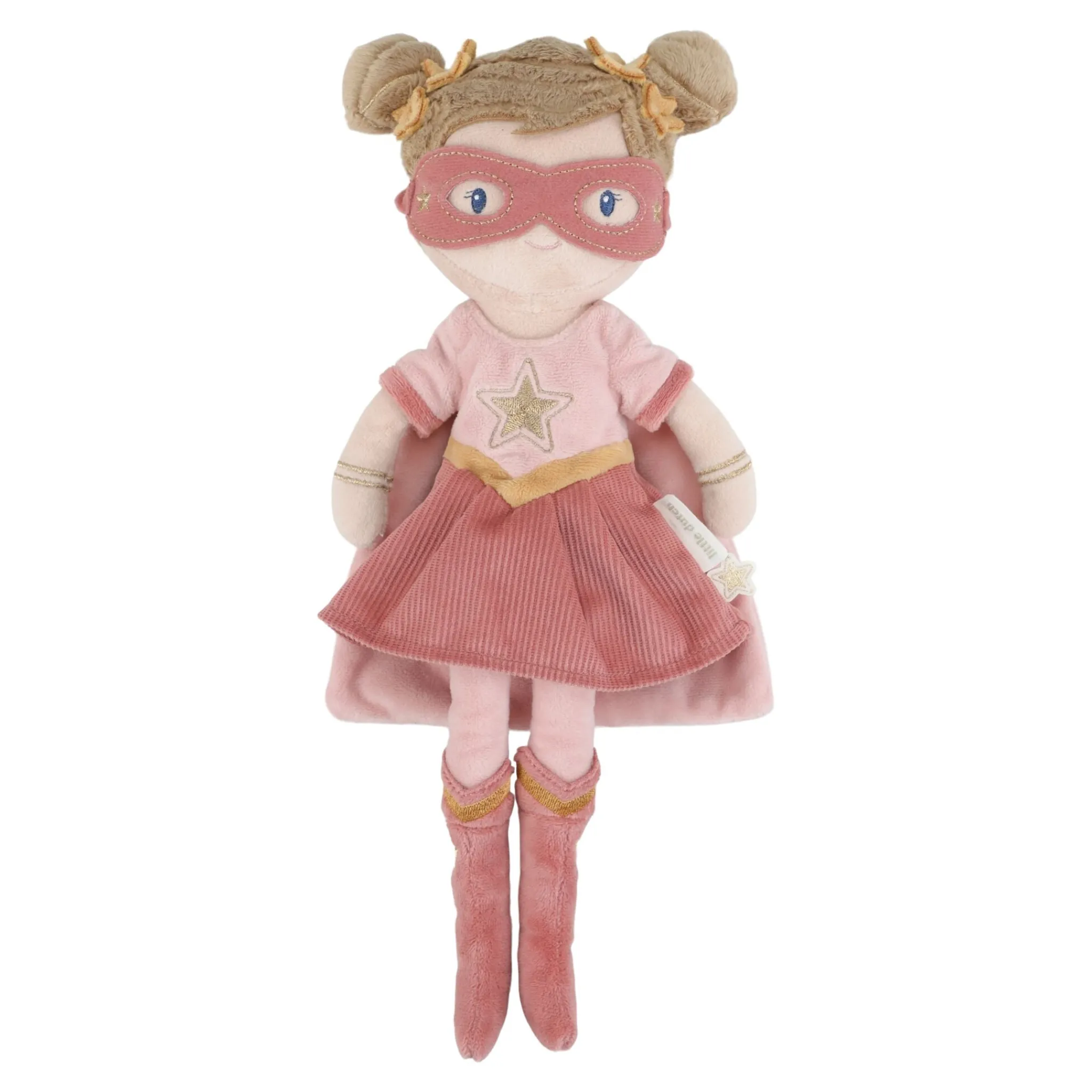 Little Dutch Cuddle Doll Superhero Rosa - 35 cm Hot