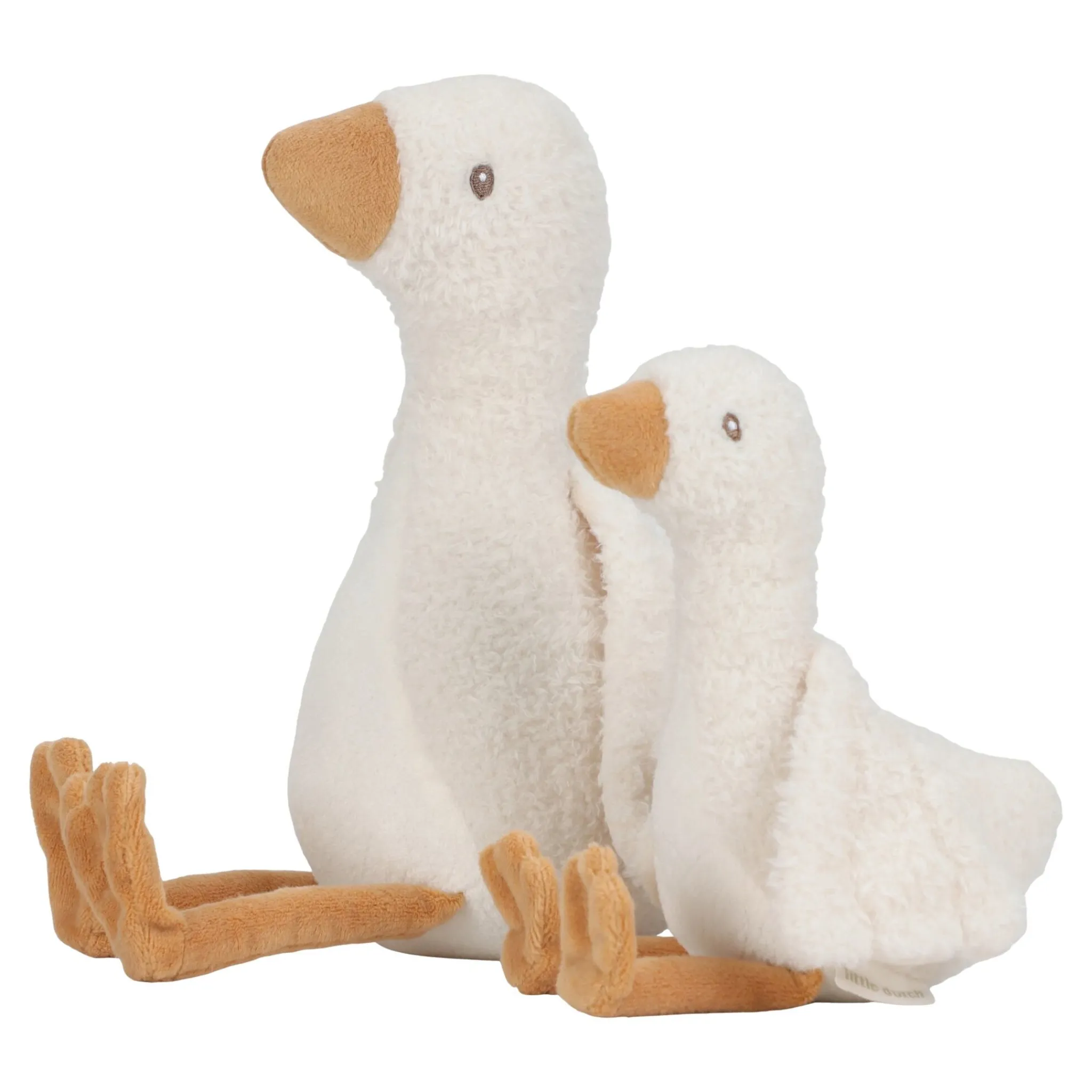 Little Dutch Cuddle Goose 17 cm - White - Little Goose Discount