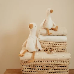 Little Dutch Cuddle Goose 25 cm - White - Little Goose Outlet