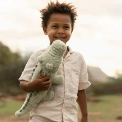 Little Dutch Cuddly toy Crocodile - Green Sale