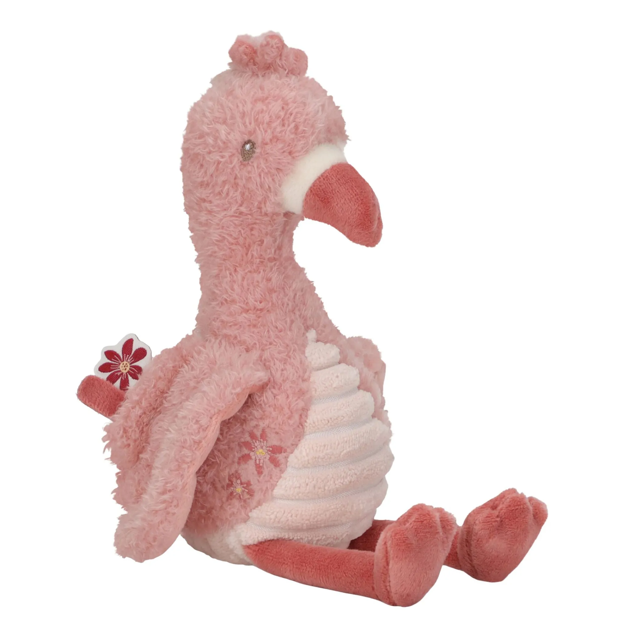 Little Dutch Cuddly toy Flamingo - Pink - 17 cm Best