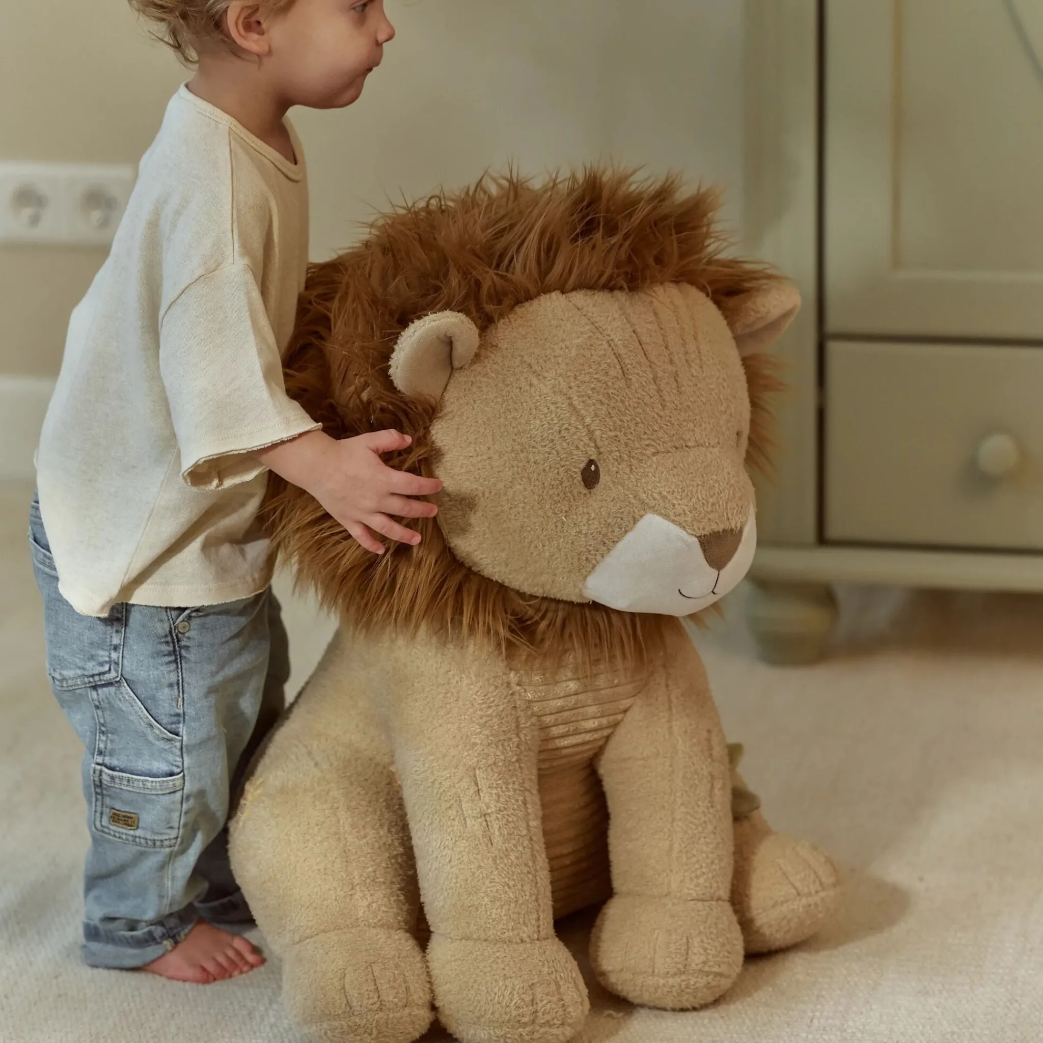 Little Dutch Cuddly toy Lion - 60 cm New