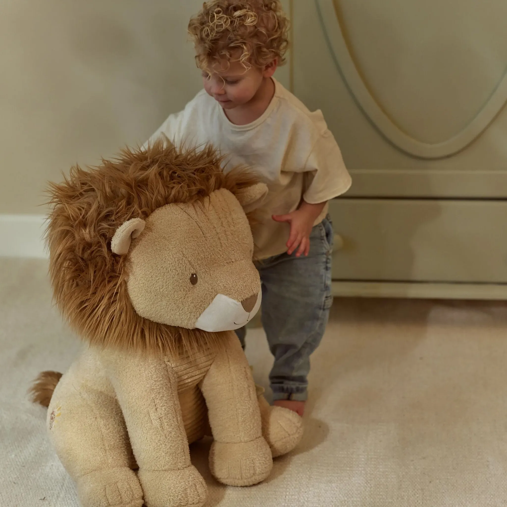 Little Dutch Cuddly toy Lion - 60 cm New