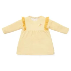 Little Dutch Dress long sleeve - Yellow - Little Farm - Checkered Clearance
