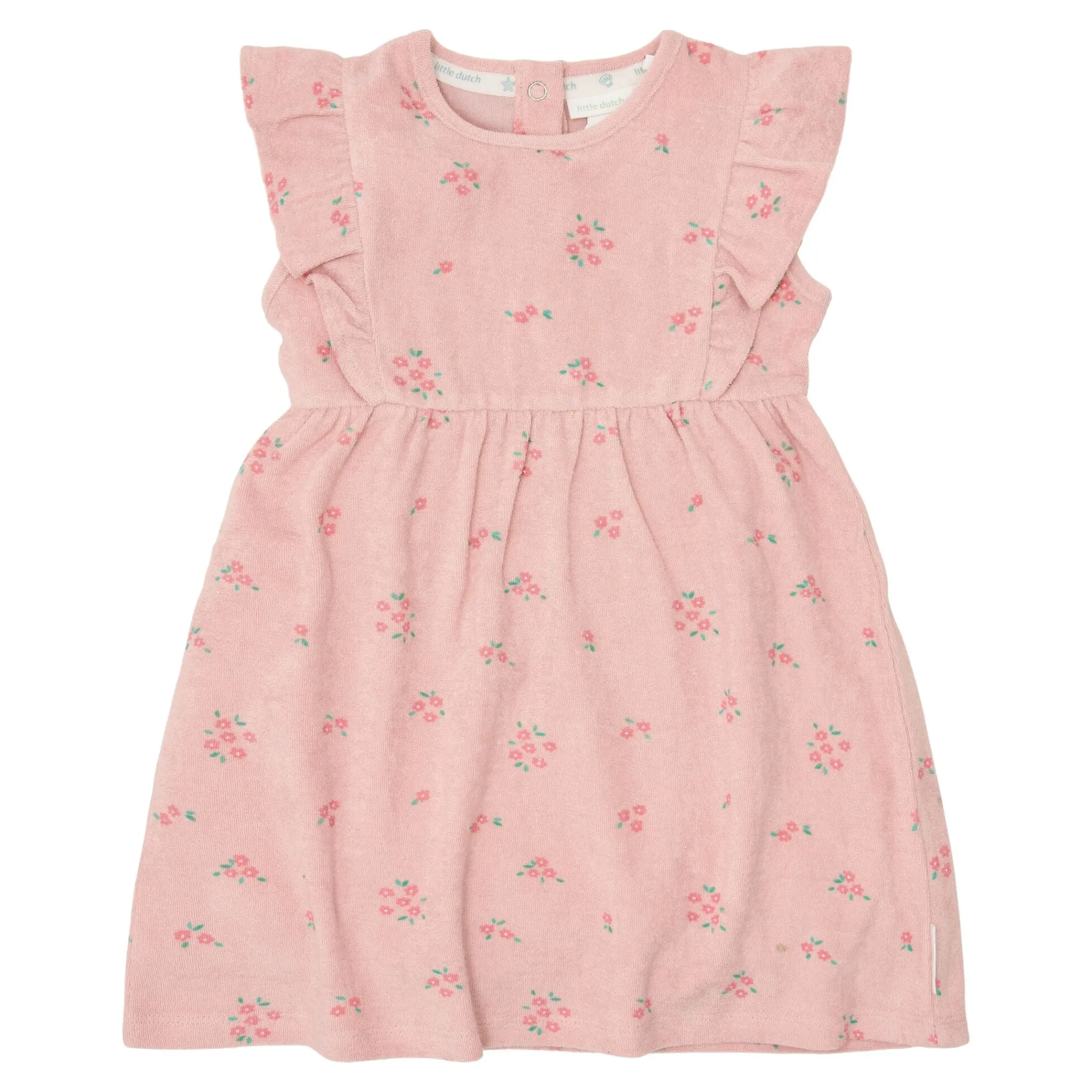 Little Dutch Dress - Pink - Floral Print New