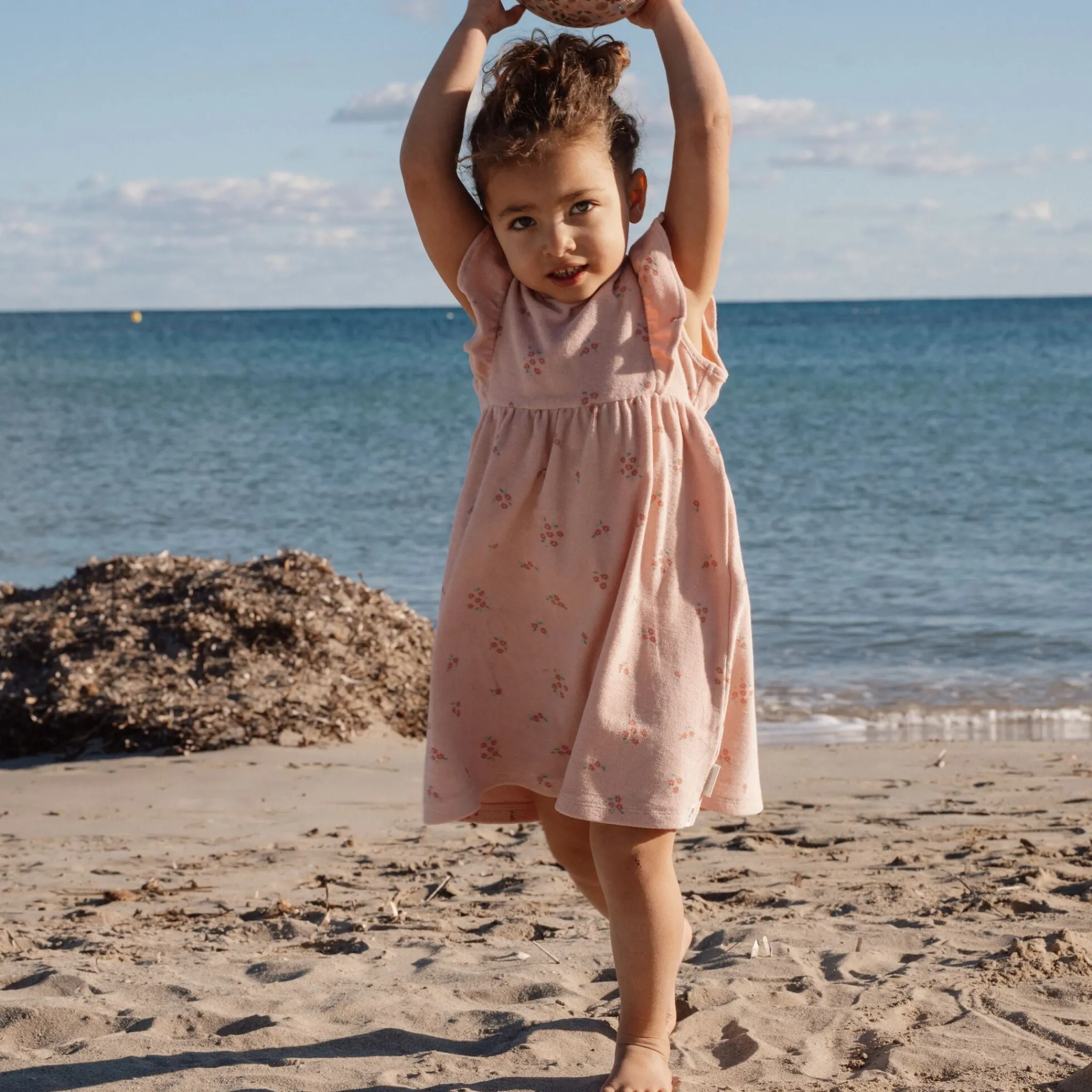 Little Dutch Dress - Pink - Floral Print New