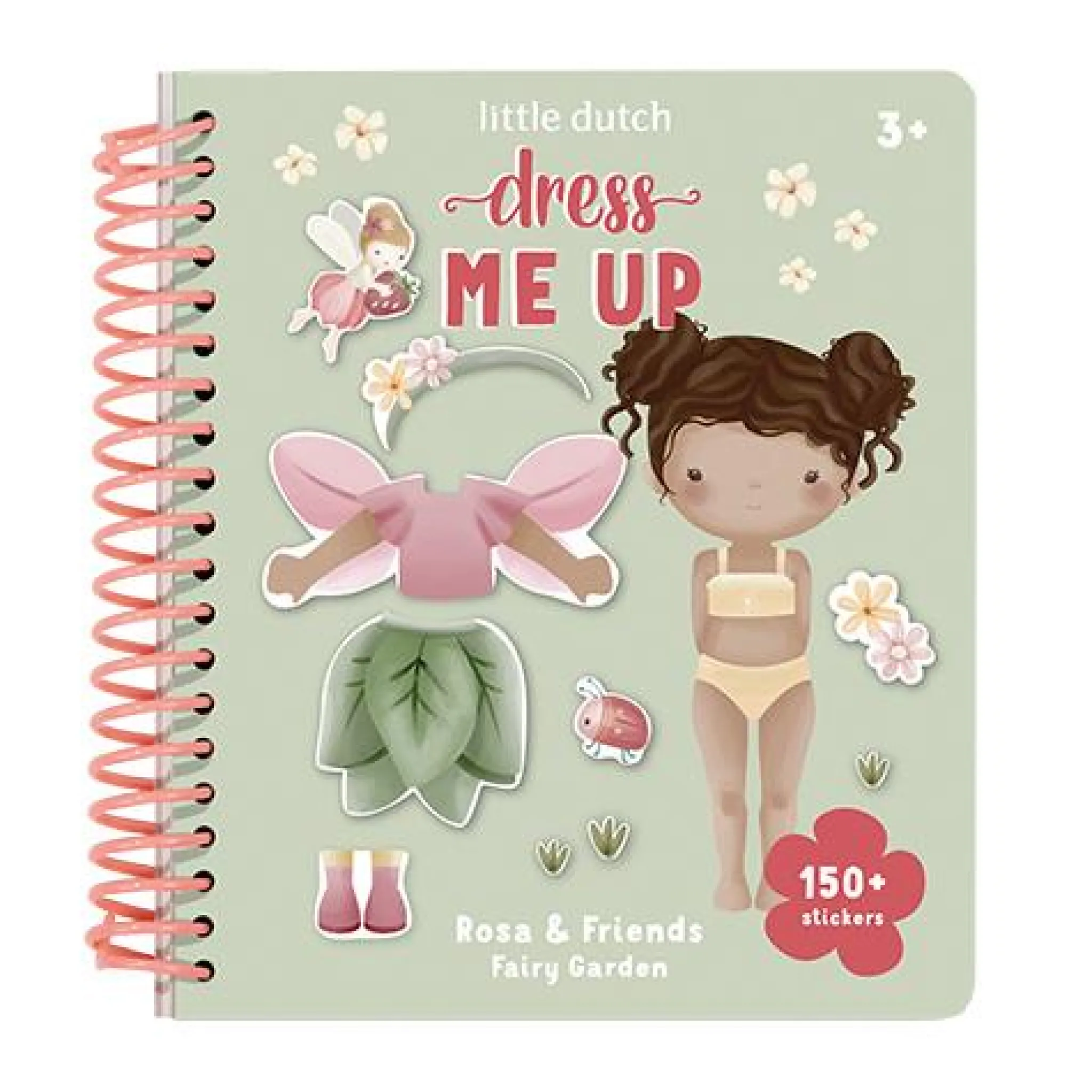 Little Dutch Dress-up and sticker book - Fairy Garden