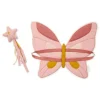 Little Dutch Fairy wings and magic wand - Pink - Fairy Garden