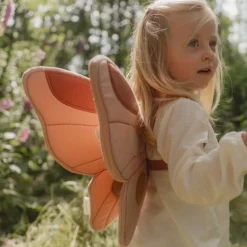 Little Dutch Fairy wings and magic wand - Pink - Fairy Garden
