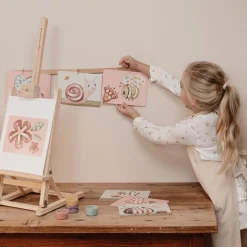 Little Dutch Finger paint set - Pink - Fairy Garden Discount
