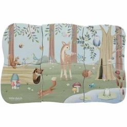 Little Dutch Foam puzzle - Multicolored - Forest Friends Outlet
