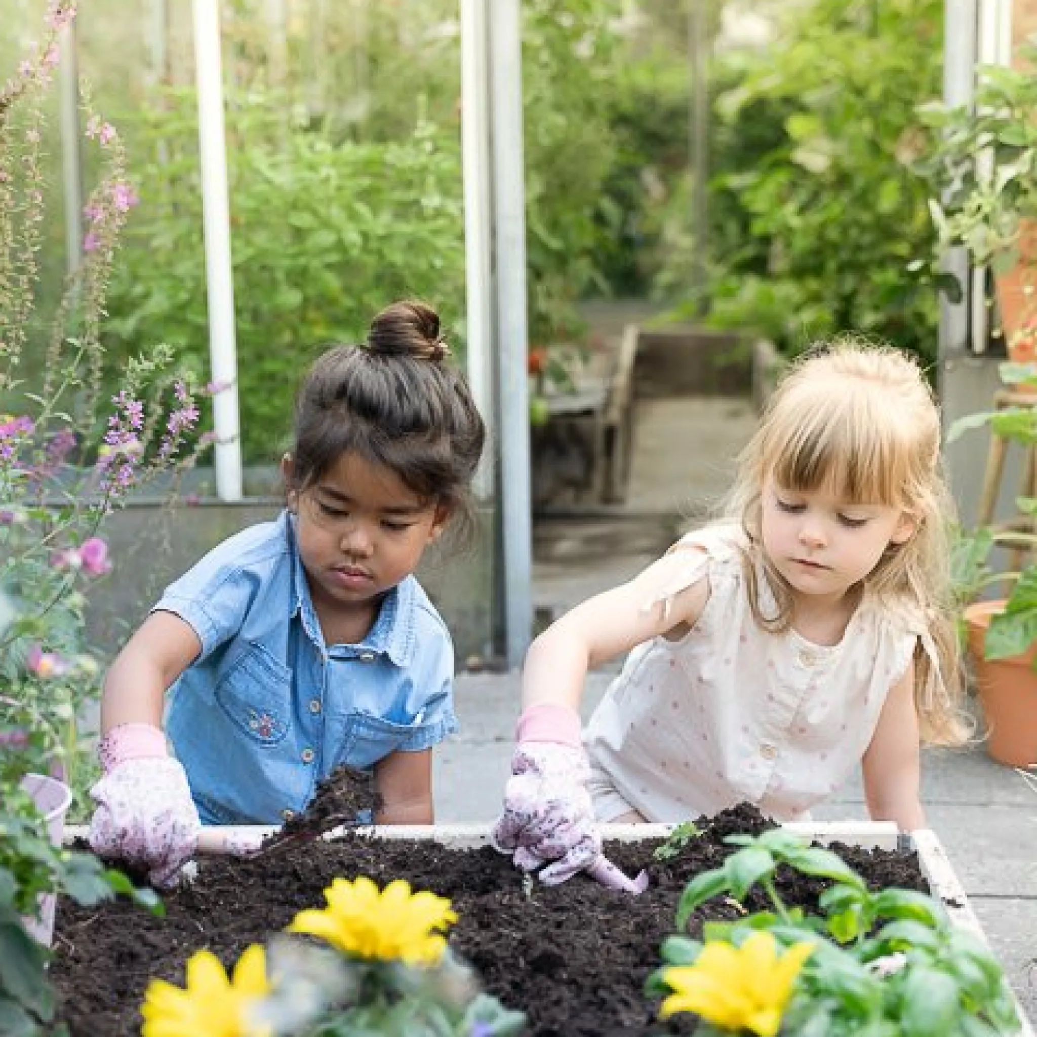 Little Dutch Garden gloves - Pink - Fairy Garden