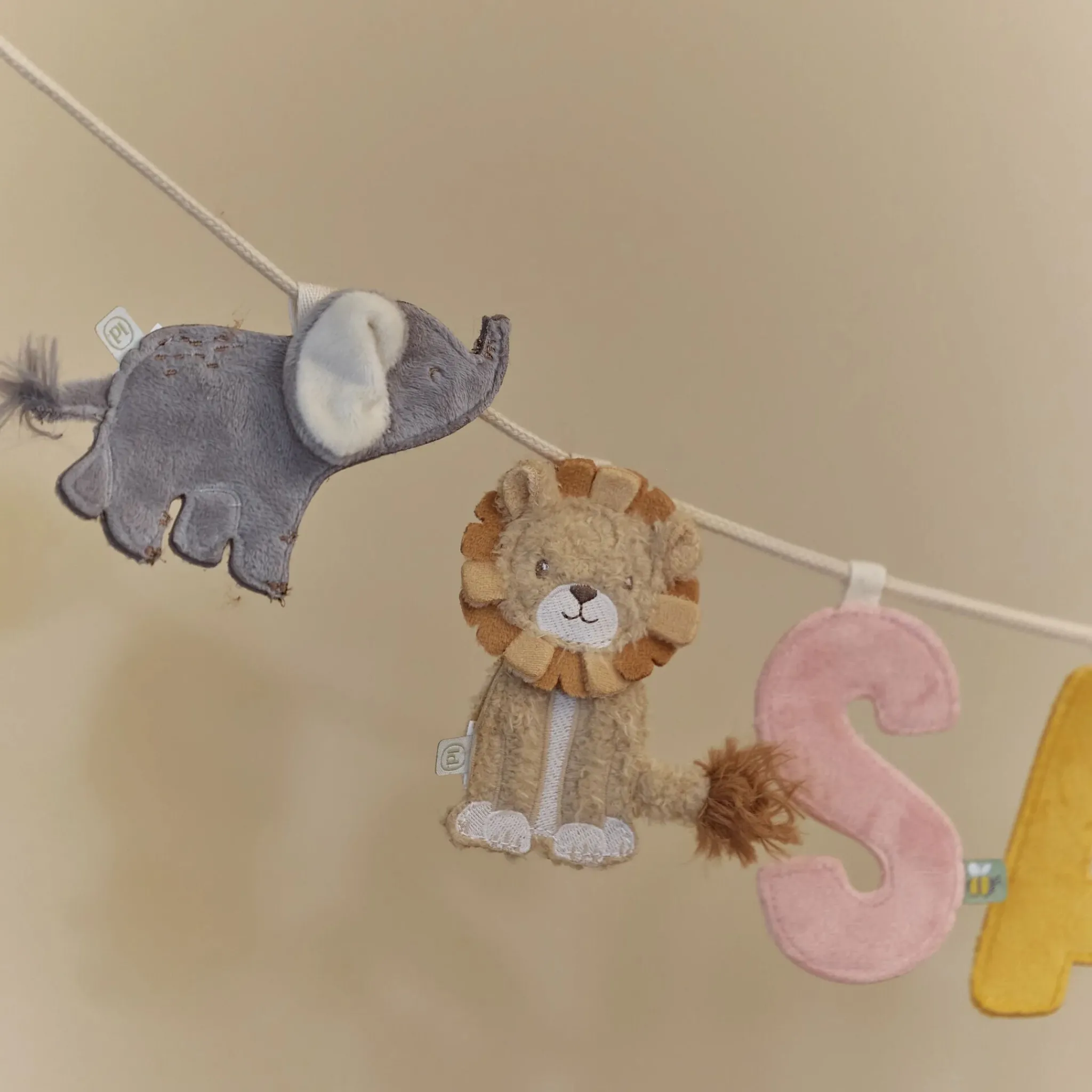 Little Dutch Garland element Elephant - Gray Best