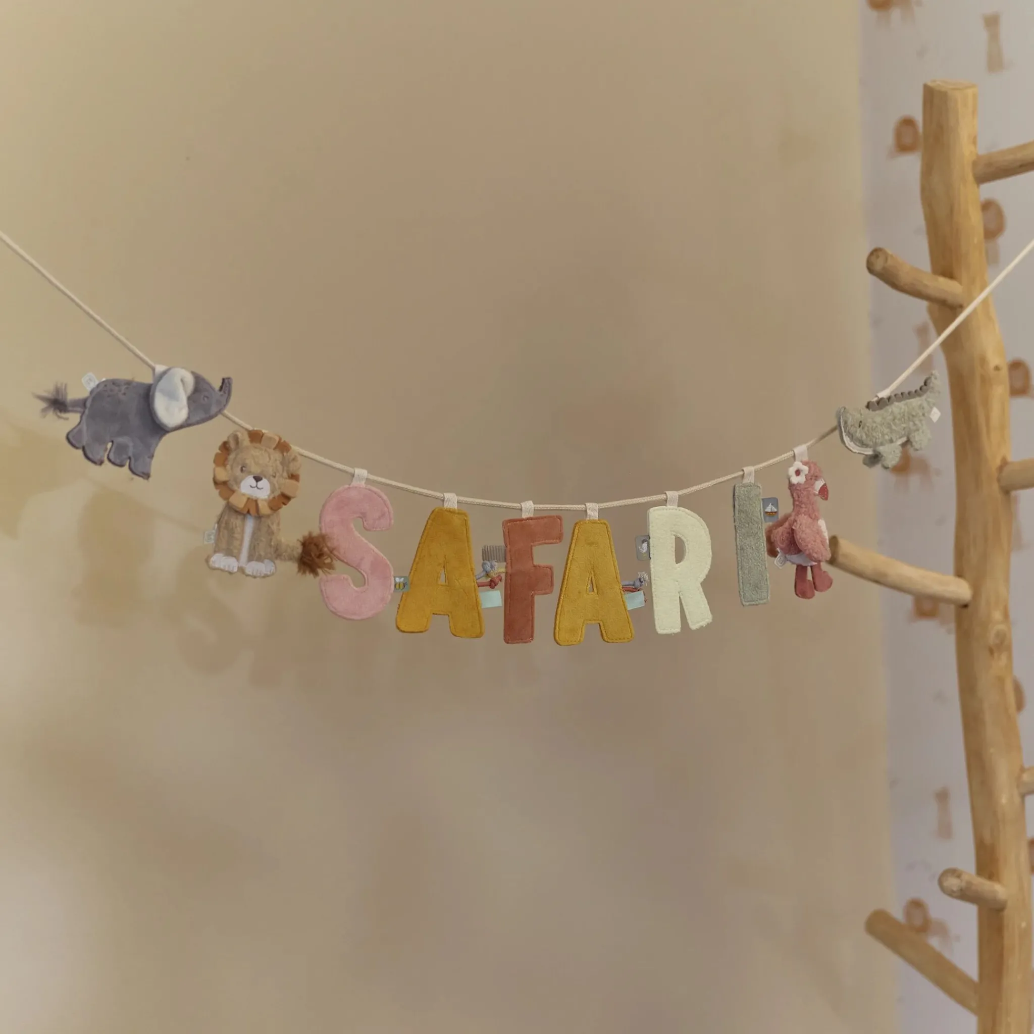 Little Dutch Garland element Elephant - Gray Best
