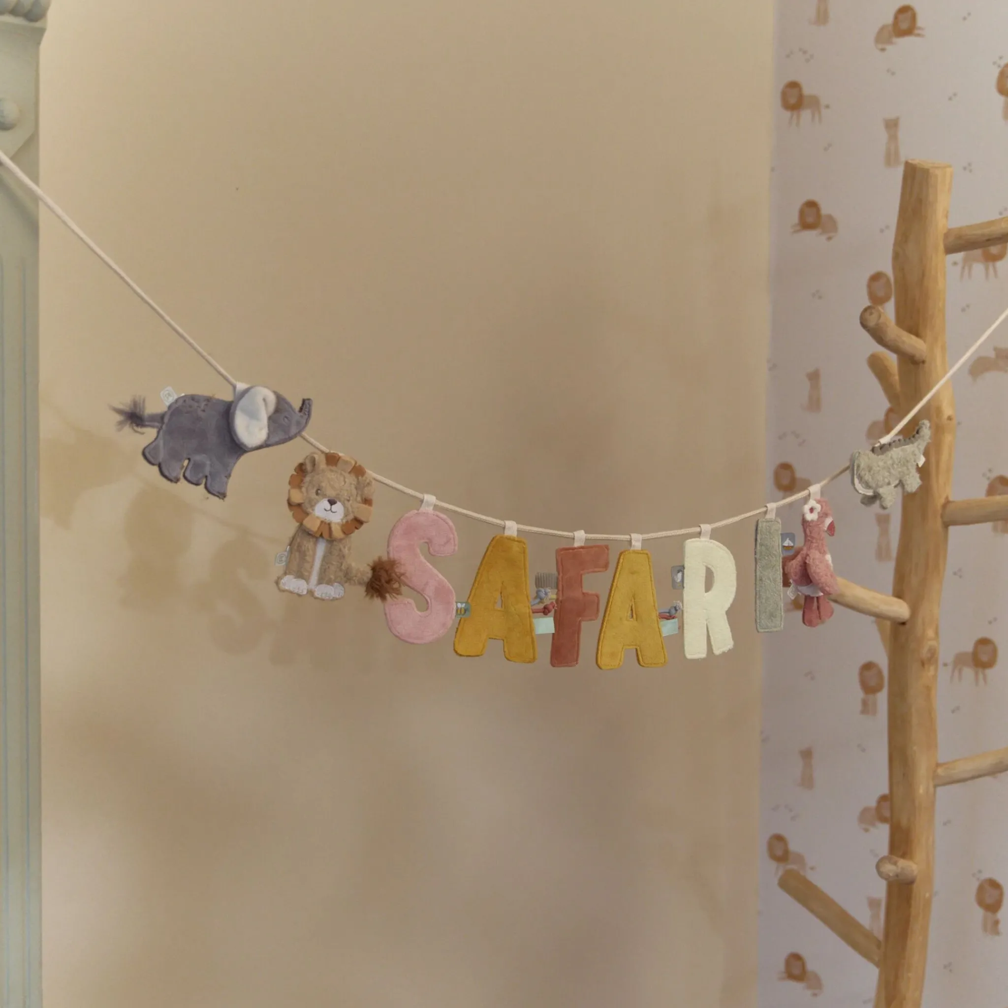 Little Dutch Garland element Elephant - Gray Best