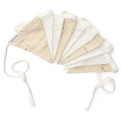 Little Dutch Garland with flags - Beige - Newborn Naturals - Little Goose Hot