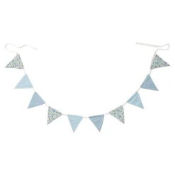 Little Dutch Garland with flags - Blue - Forest Friends - Forest Adventure New