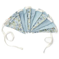 Little Dutch Garland with flags - Blue - Forest Friends - Forest Adventure New