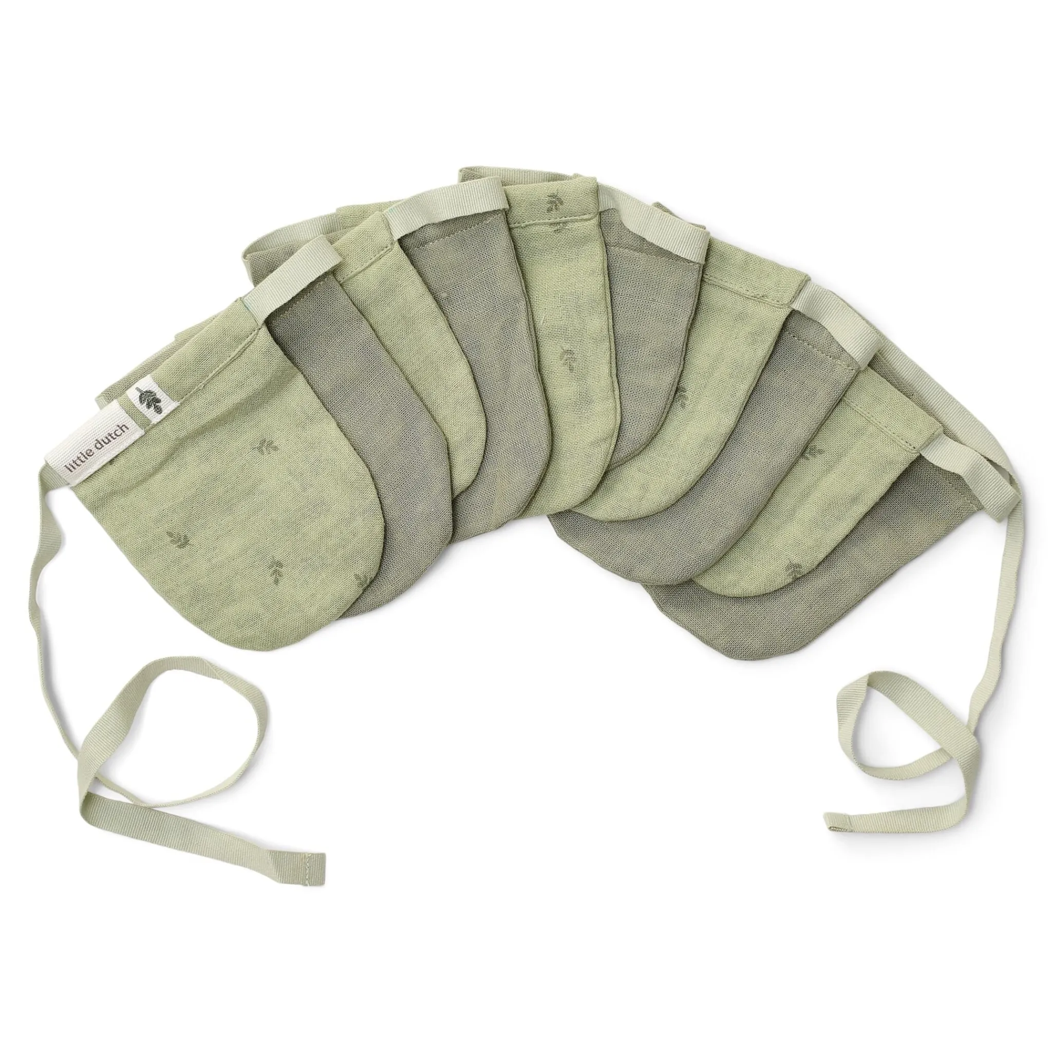 Little Dutch Garland with flags - Green - Essentials