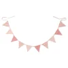 Little Dutch Garland with flags - Pink - Fairy Garden - Fairy Floral Hot