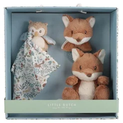 Little Dutch Gift set - Blue - Forest Friends