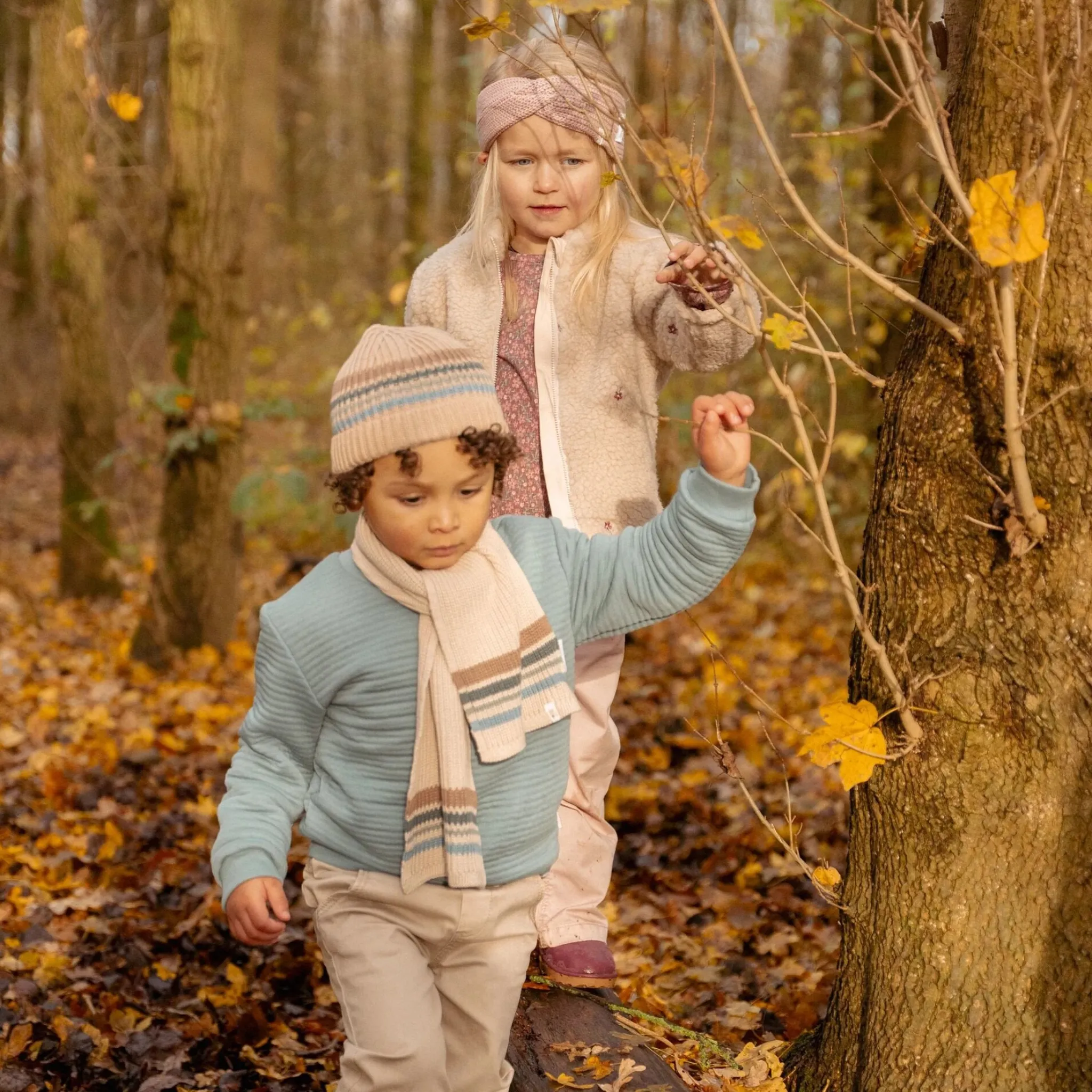 Little Dutch Hat - Brown - Forest Friends - Stripe